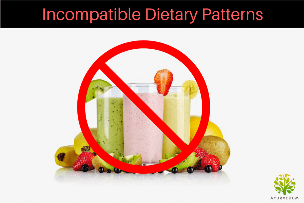 Incompatible Dietary Patterns