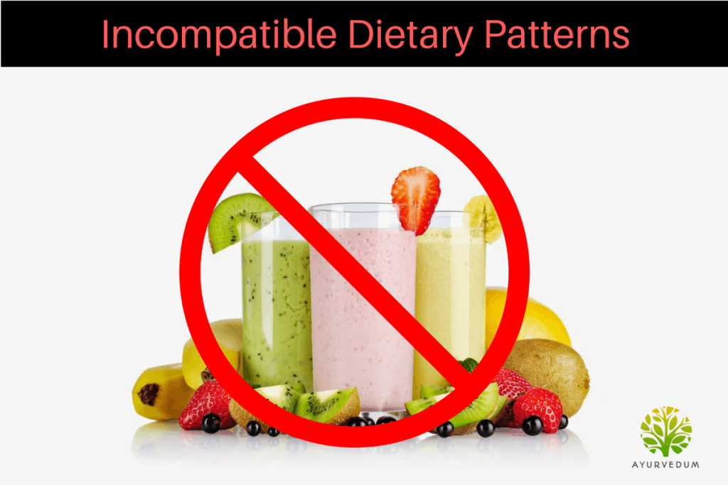 Incompatible Dietary Patterns