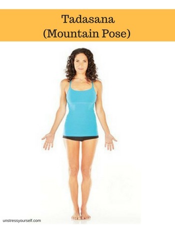 tadasana mountain yoga basics for beginners