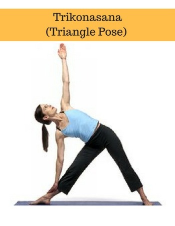 trikonasana triangle yoga basics for beginners