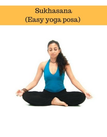 sukhasana easy yoga basics for beginners