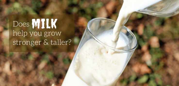 does milk help you grow