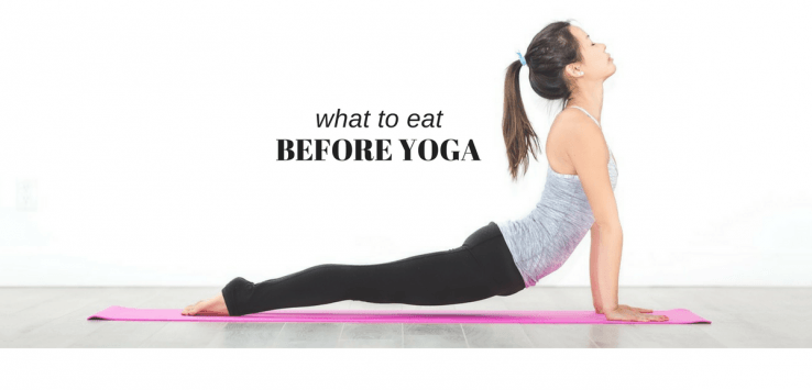what to eat before doing yoga