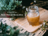 how to sure sore throat fast