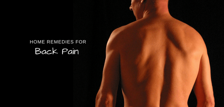 home remedy for back pain