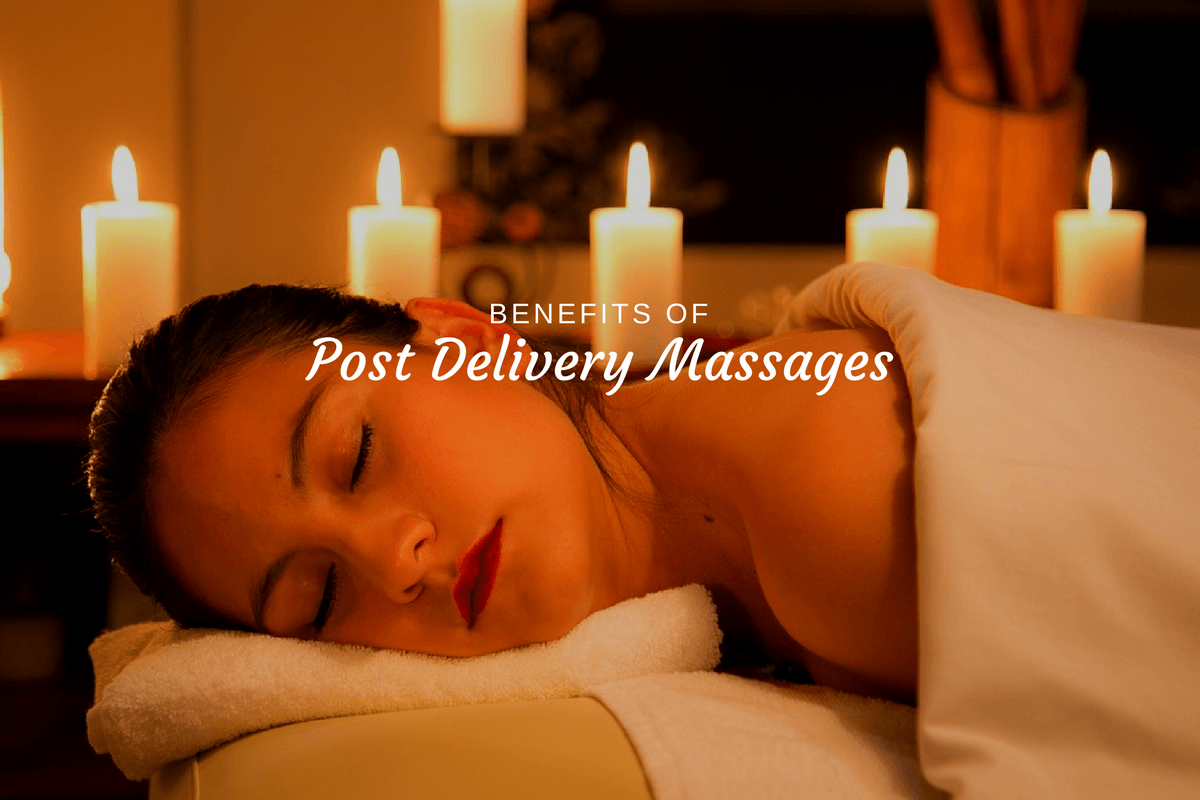body massage after c section delivery