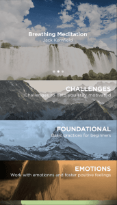 the mindfulness app
