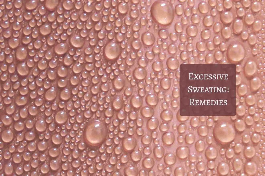 excessive sweating before period is due