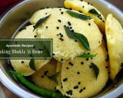 dhokla recipe _ Ayurvedum